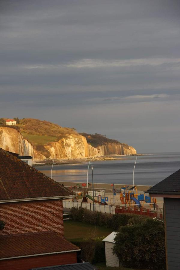 Le Tableau Apartment Pourville sur Mer Bagian luar foto