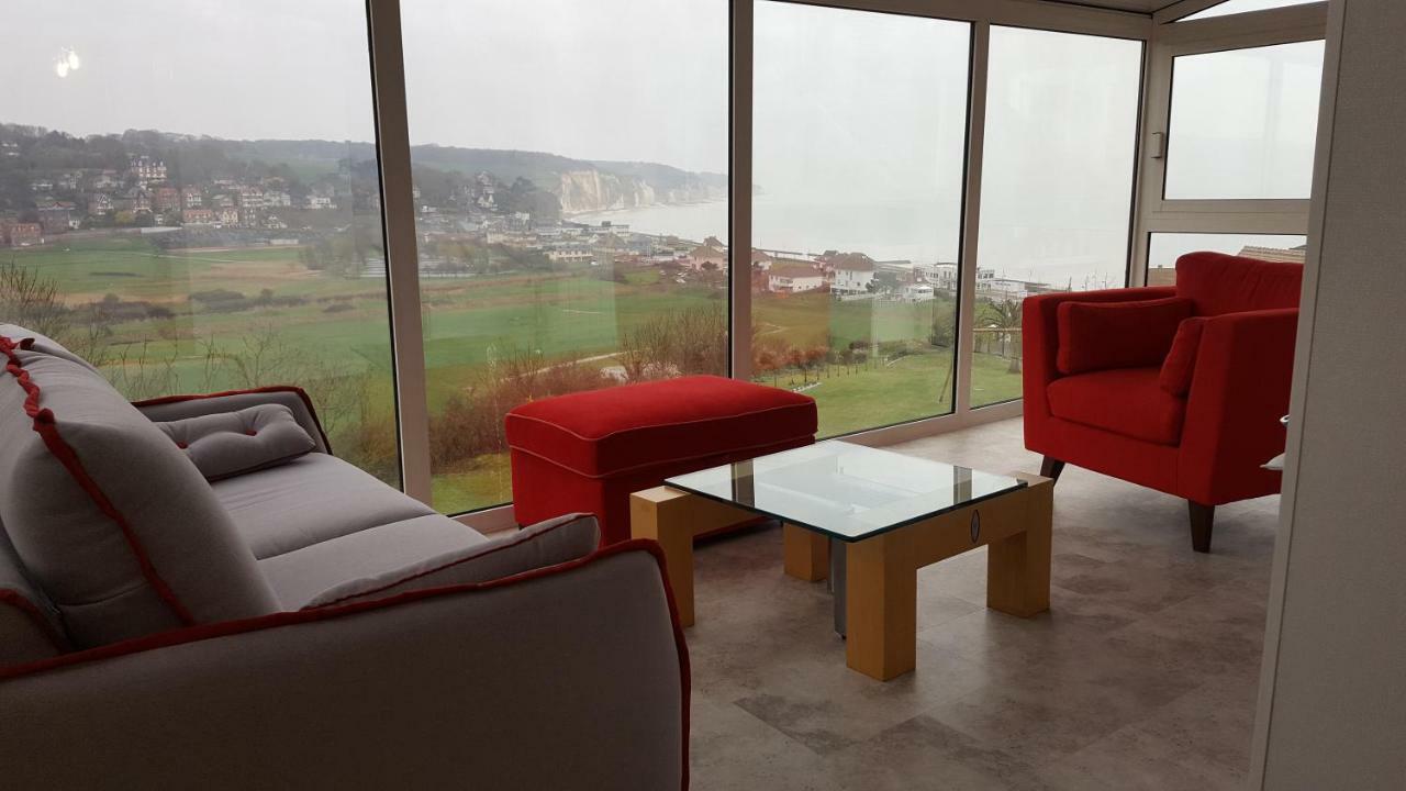 Le Tableau Apartment Pourville sur Mer Bagian luar foto