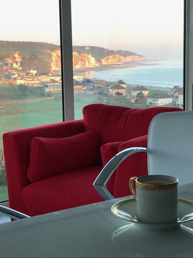Le Tableau Apartment Pourville sur Mer Bagian luar foto