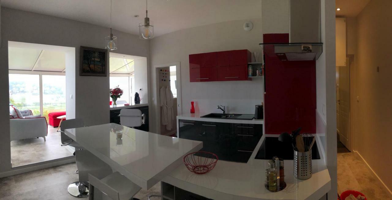 Le Tableau Apartment Pourville sur Mer Bagian luar foto