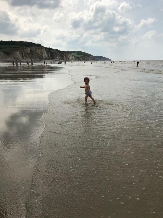 Le Tableau Apartment Pourville sur Mer Bagian luar foto